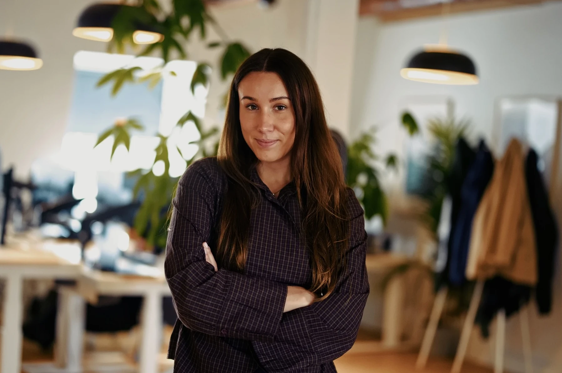 Mia Valentina Lauridsen på Ephorts kontor